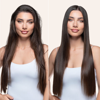 Tlisse Lisseur Professionnel 2-en-1 Rose Gold – Lisse & Boucle | Plaques en Céramique Tourmaline & Technologie Ionique