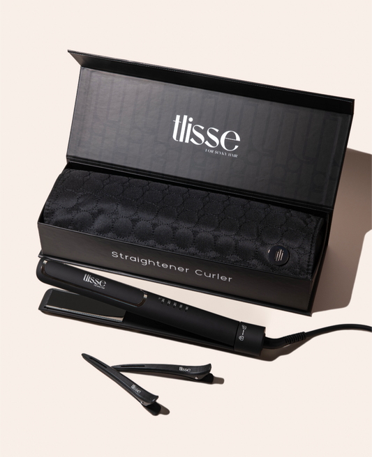 Tlisse 2-en-1 Professionnel - Fer à Lisser & Boucler avec Technologie Titane et Tourmaline